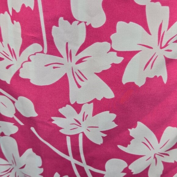 Size Medium Reversible Summer Dress Pink White Orange Stripes/Pink White Floral - Picture 9 of 16